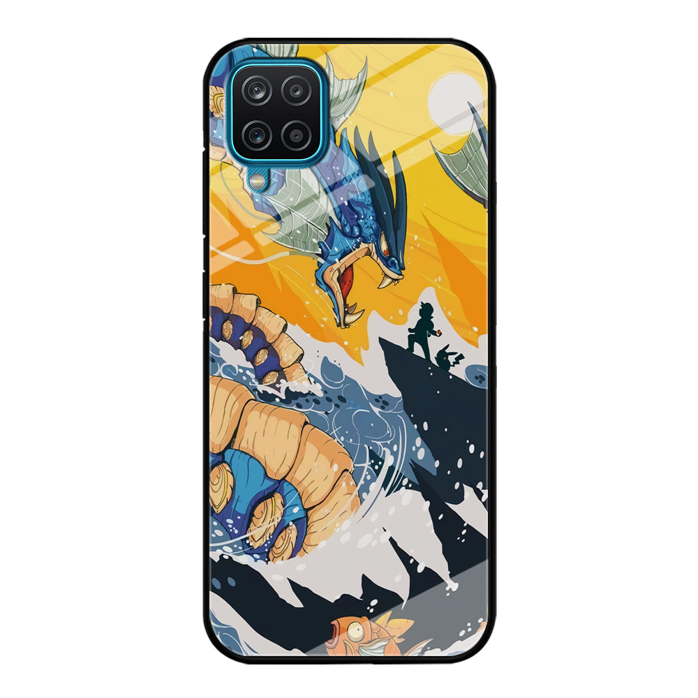 Pokemon Catching The Dragon Samsung Galaxy A12 Case