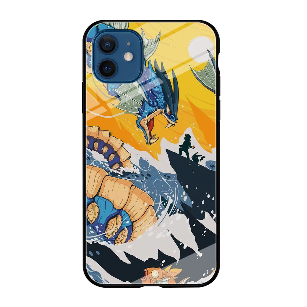 Pokemon Catching The Dragon iPhone 12 Case