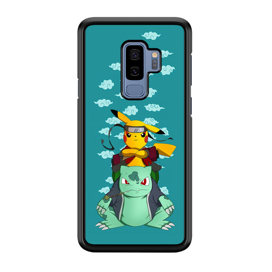 Pokemon Covering Naruto and Gamabunta Samsung Galaxy S9 Plus Case