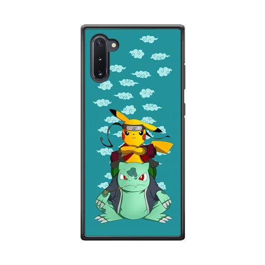 Pokemon Covering Naruto and Gamabunta Samsung Galaxy Note 10 Case