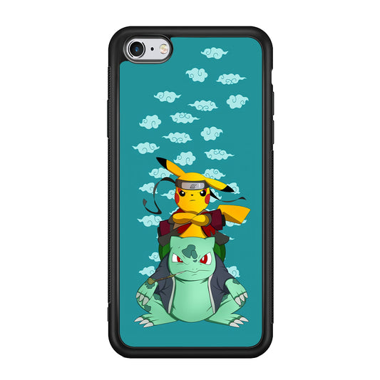 Pokemon Covering Naruto and Gamabunta iPhone 6 Plus | 6s Plus Case