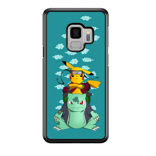 Pokemon Covering Naruto and Gamabunta Samsung Galaxy S9 Case