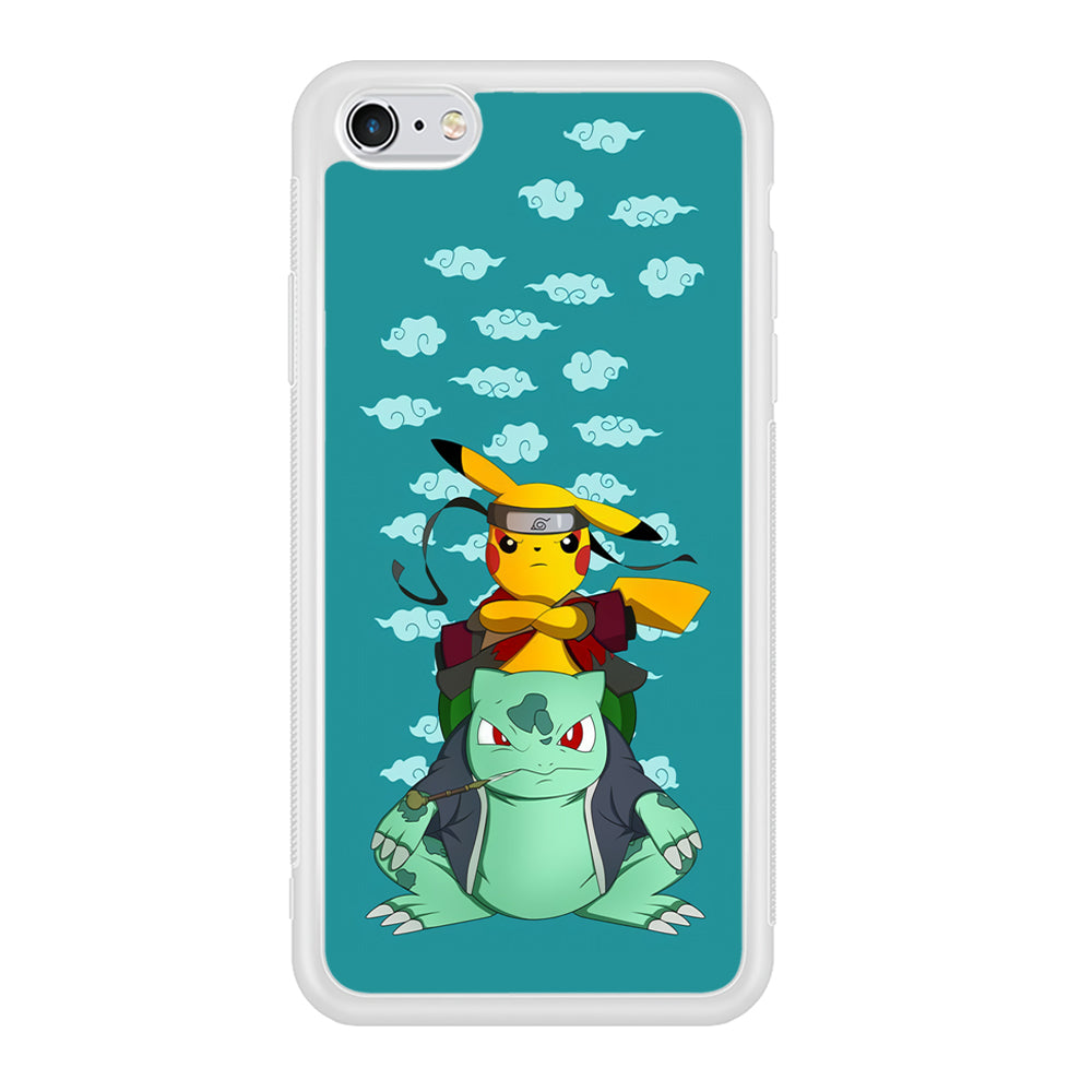 Pokemon Covering Naruto and Gamabunta iPhone 6 Plus | 6s Plus Case