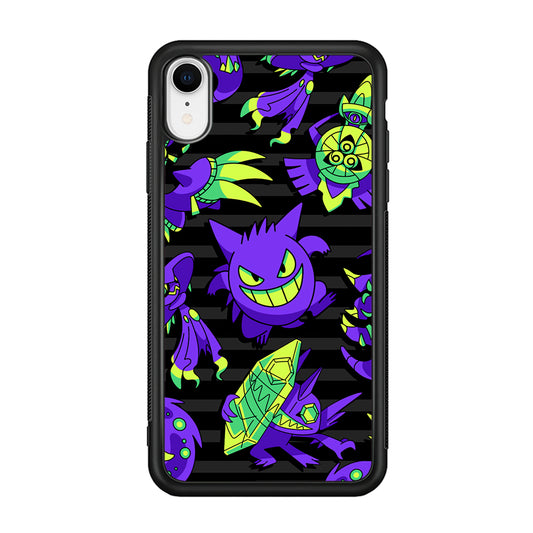 Pokemon Gengar Night Squad iPhone XR Case