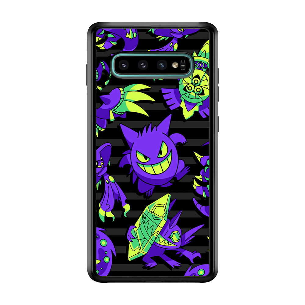 Pokemon Gengar Night Squad Samsung Galaxy S10 Case