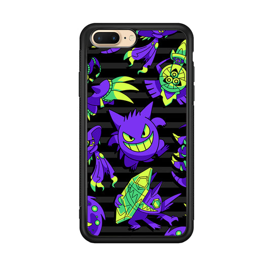 Pokemon Gengar Night Squad iPhone 8 Plus Case