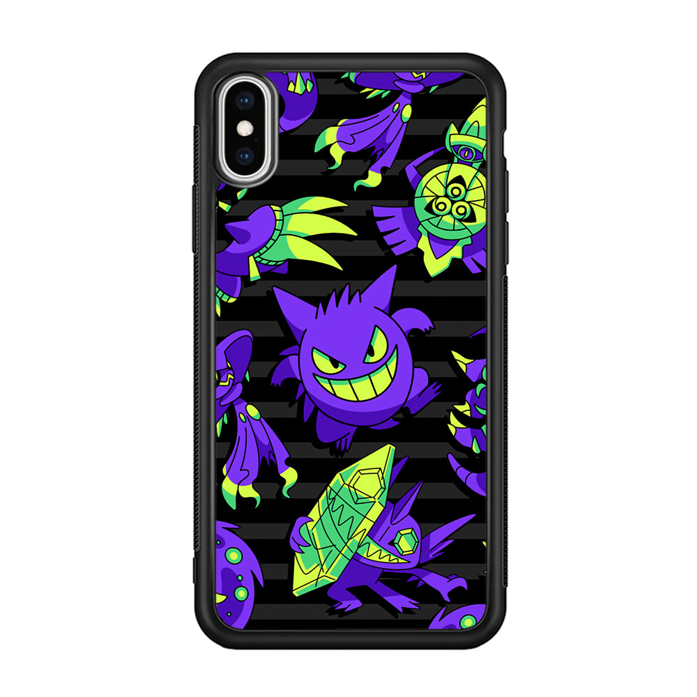 Pokemon Gengar Night Squad iPhone X Case