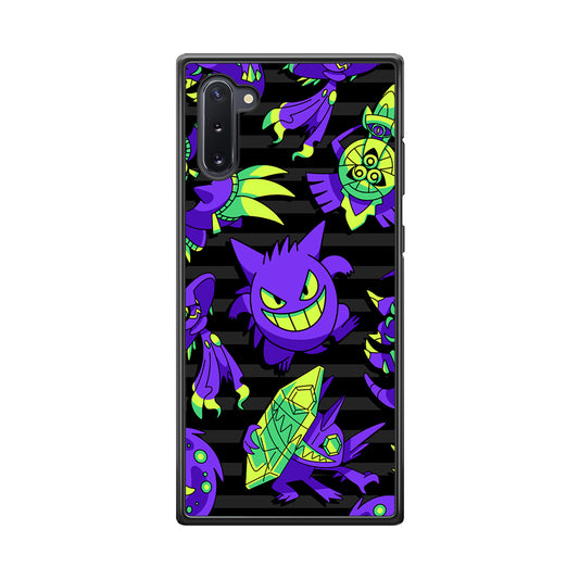 Pokemon Gengar Night Squad Samsung Galaxy Note 10 Case