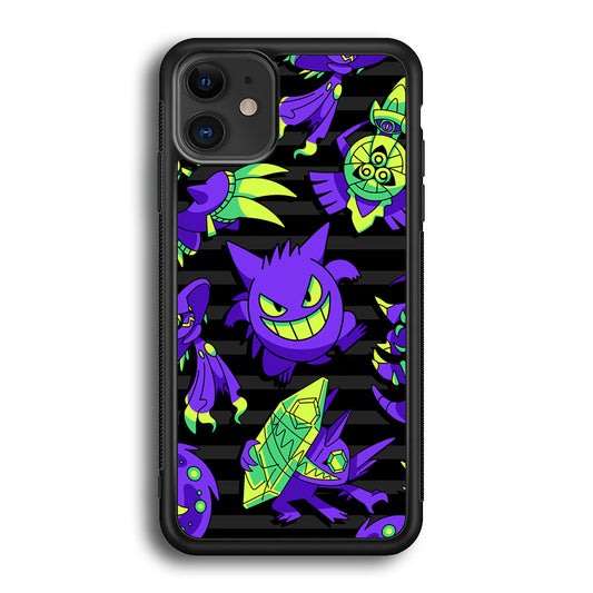 Pokemon Gengar Night Squad iPhone 12 Case