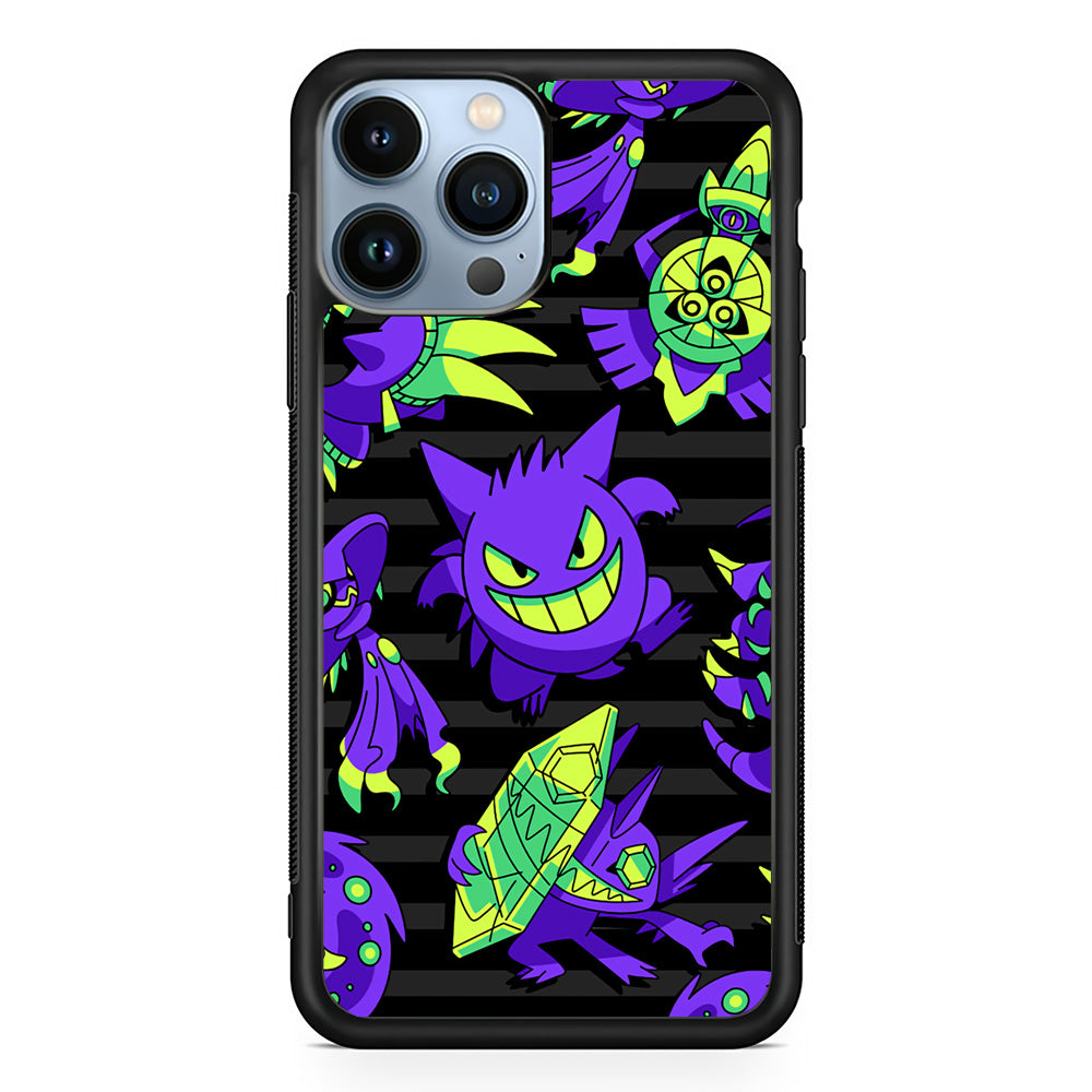 Pokemon Gengar Night Squad iPhone 13 Pro Max Case