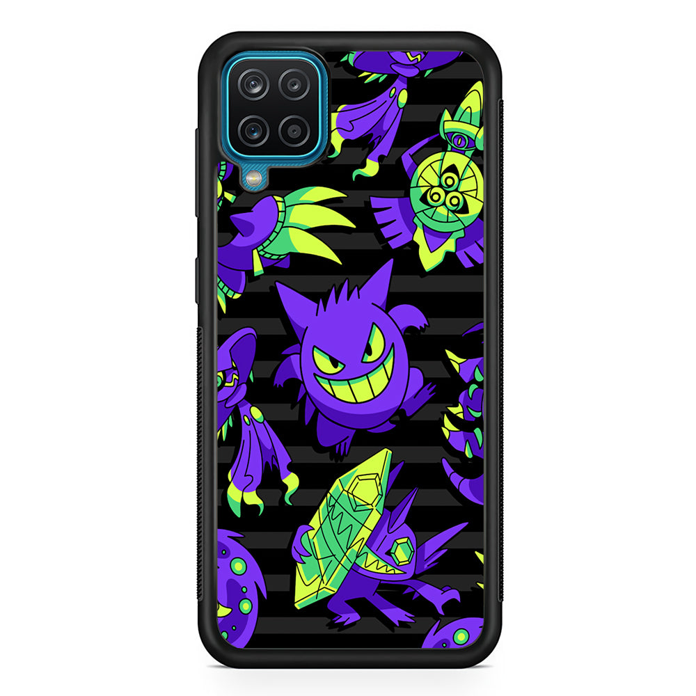 Pokemon Gengar Night Squad Samsung Galaxy A12 Case