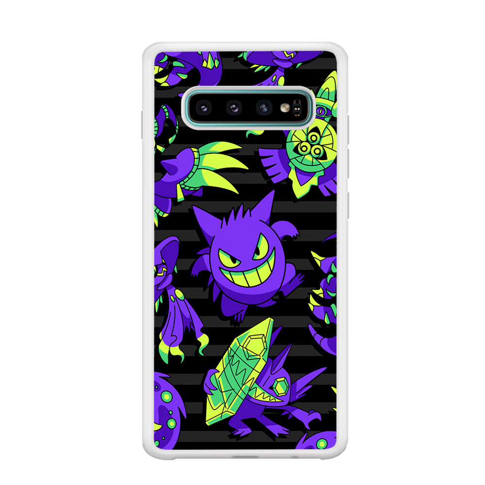 Pokemon Gengar Night Squad Samsung Galaxy S10 Case