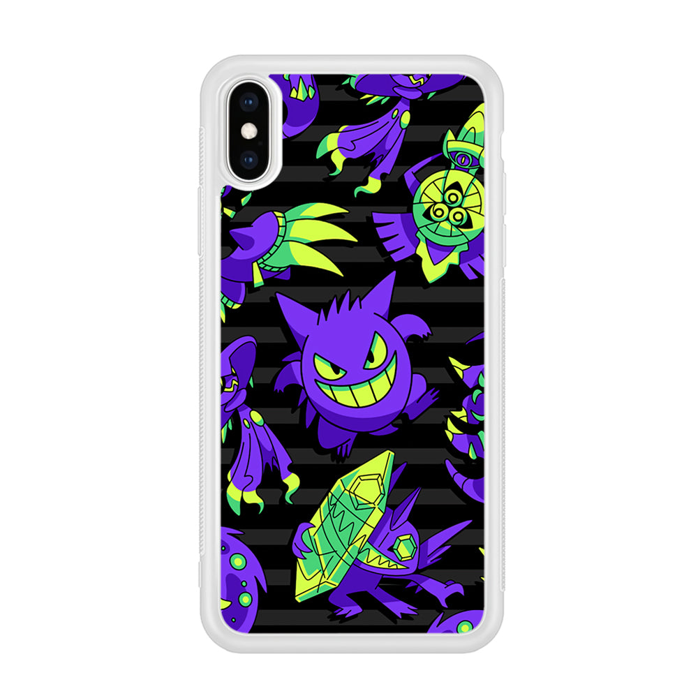 Pokemon Gengar Night Squad iPhone X Case