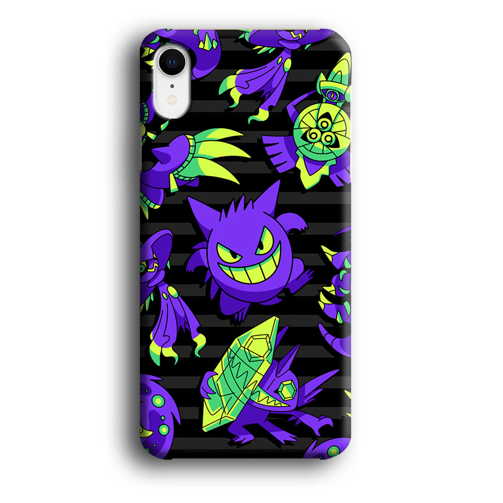 Pokemon Gengar Night Squad iPhone XR Case