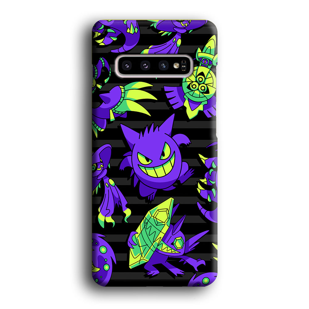 Pokemon Gengar Night Squad Samsung Galaxy S10 Case