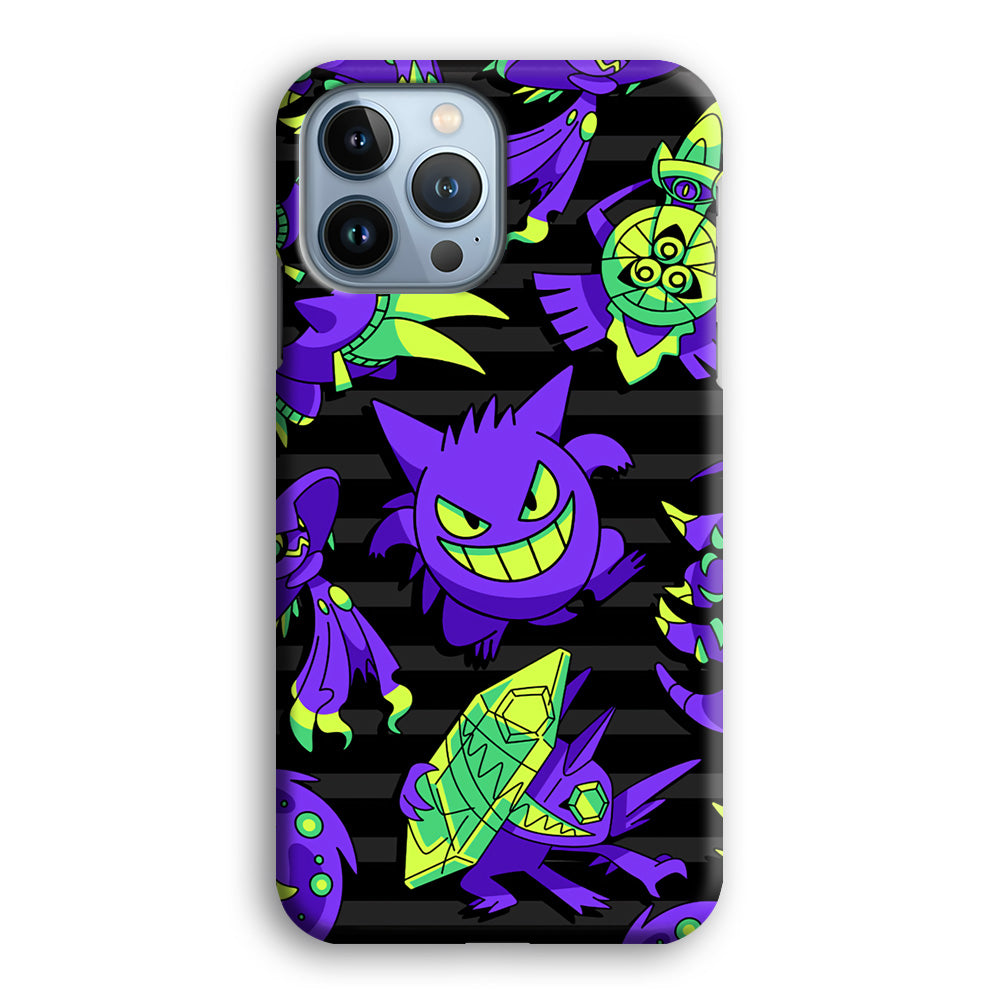 Pokemon Gengar Night Squad iPhone 13 Pro Max Case