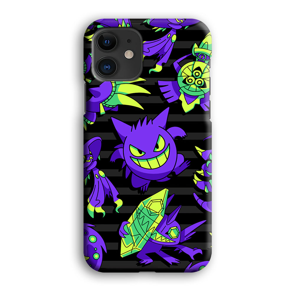 Pokemon Gengar Night Squad iPhone 12 Case