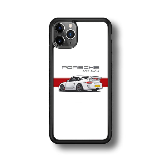 Porsche 911 GT3 Stripe Car iPhone 11 Pro Max Case - Carneyforia