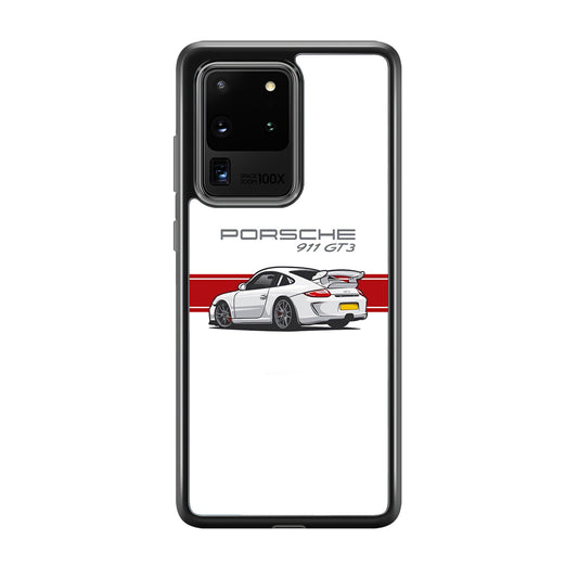 Porsche 911 GT3 Stripe Car Samsung Galaxy S20 Ultra Case - Carneyforia