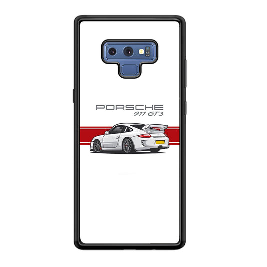 Porsche 911 GT3 Stripe Car Samsung Galaxy Note 9 Case - Carneyforia