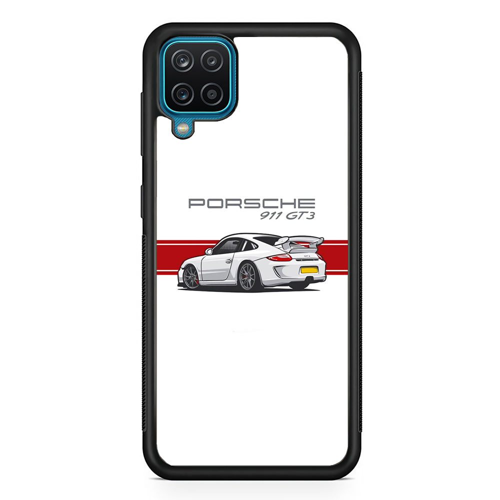 Porsche 911 GT3 Stripe Car Samsung Galaxy A12 Case - Carneyforia