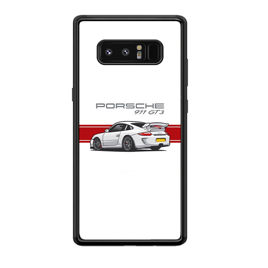 Porsche 911 GT3 Stripe Car Samsung Galaxy Note 8 Case - Carneyforia