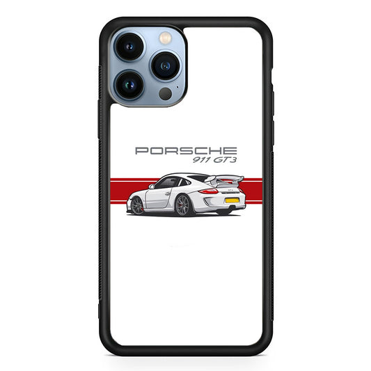 Porsche 911 GT3 Stripe Car iPhone 13 Pro Case - Carneyforia