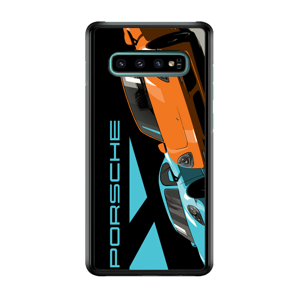 Porsche Corner Art Samsung Galaxy S10 Plus Case - Carneyforia