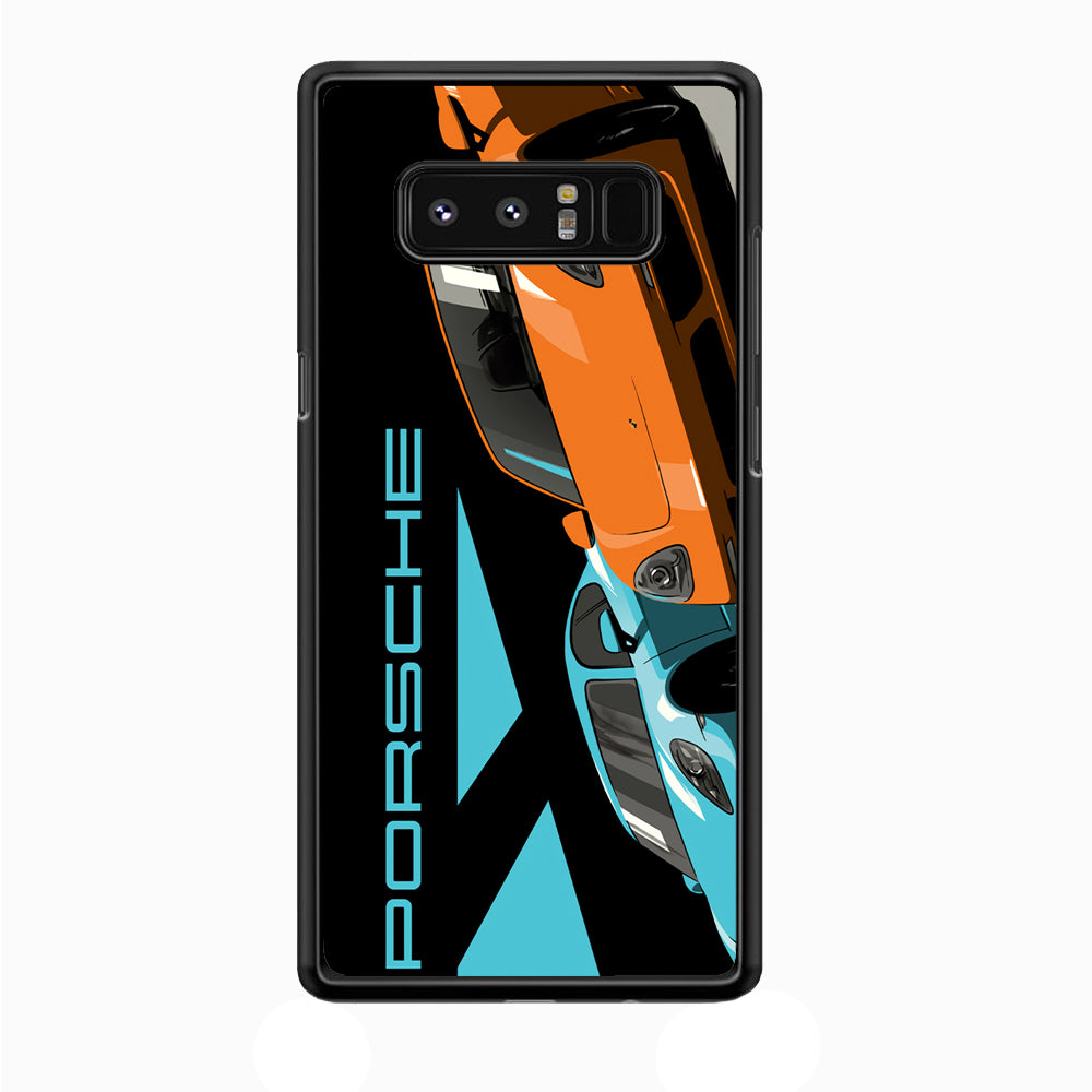 Porsche Corner Art Samsung Galaxy Note 8 Case - Carneyforia