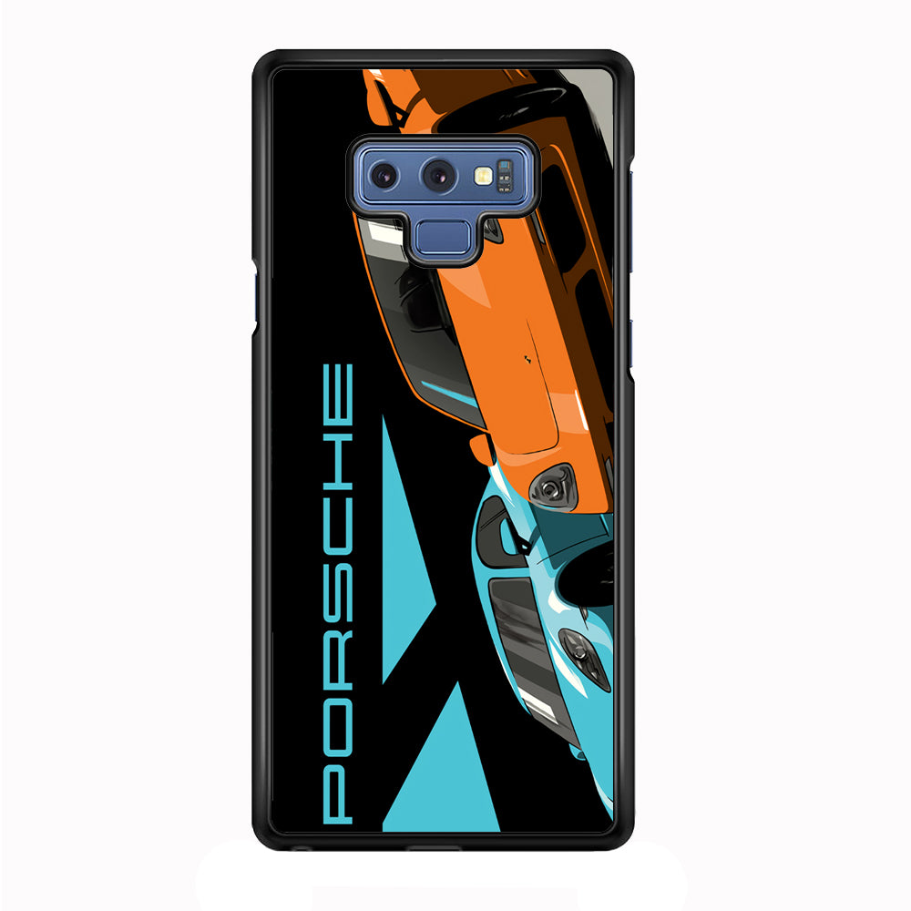 Porsche Corner Art Samsung Galaxy Note 9 Case - Carneyforia