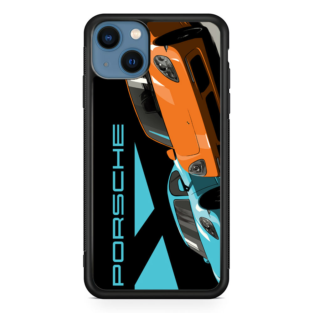 Porsche Corner Art iPhone 13 Case - Carneyforia