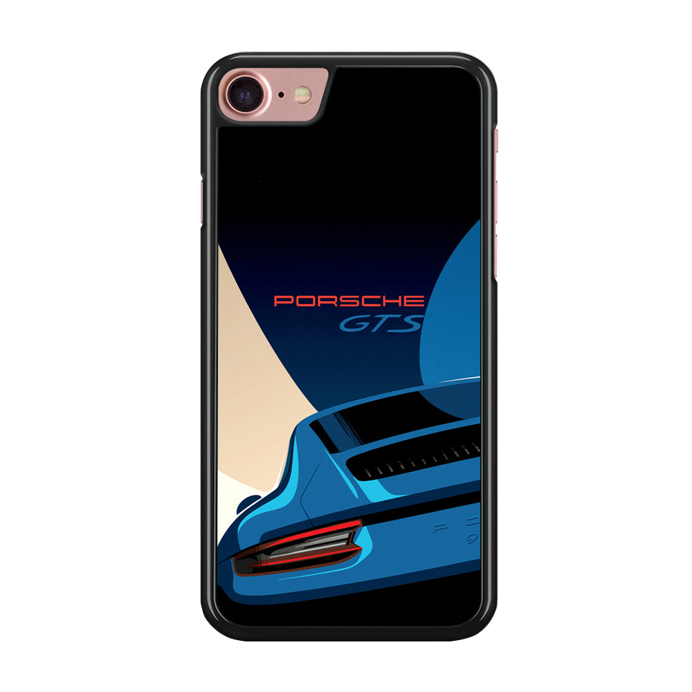 Porsche GTS Cartoon Mode iPhone 8 Case - Carneyforia
