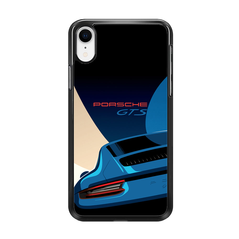 Porsche GTS Cartoon Mode iPhone XR Case - Carneyforia