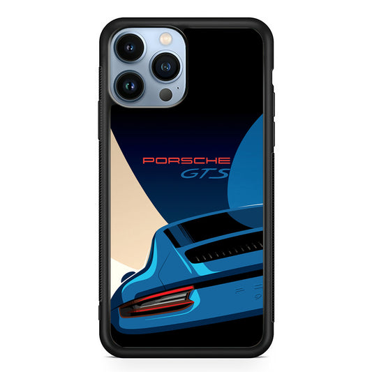 Porsche GTS Cartoon Mode iPhone 13 Pro Case - Carneyforia