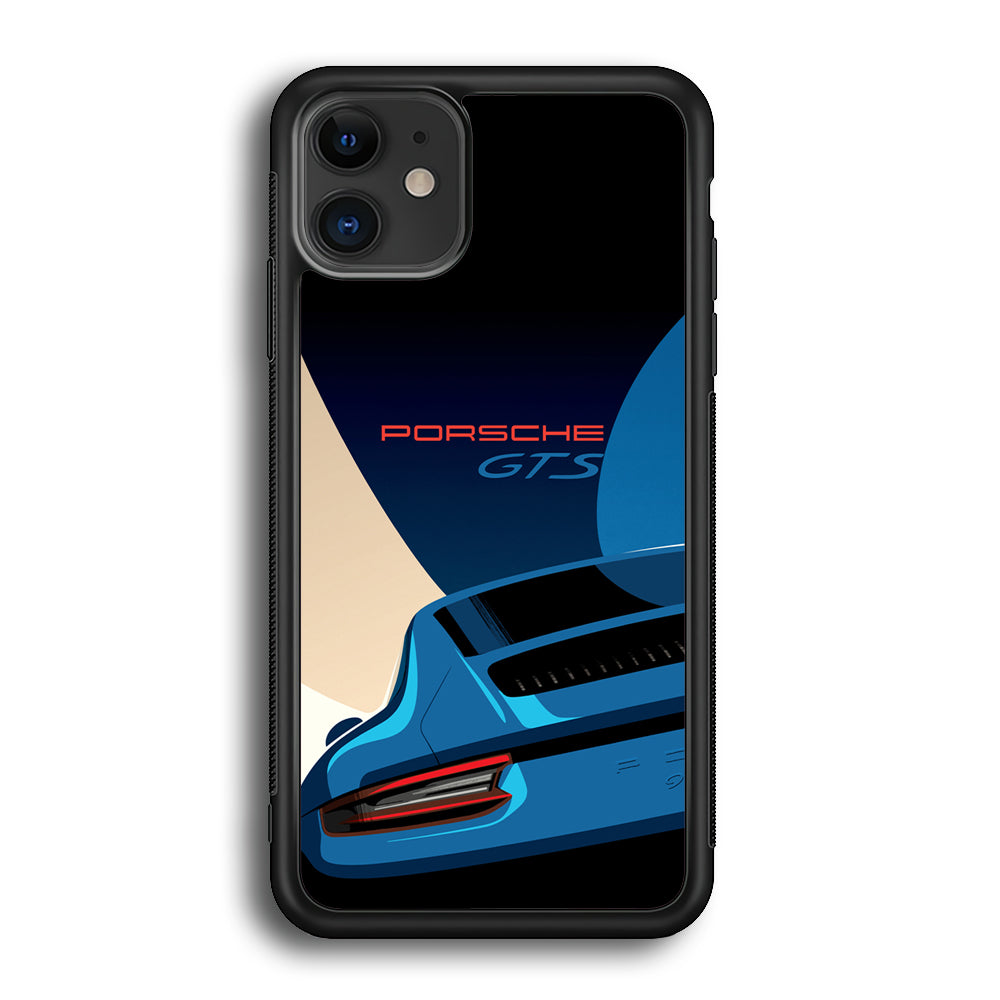 Porsche GTS Cartoon Mode iPhone 12 Case - Carneyforia