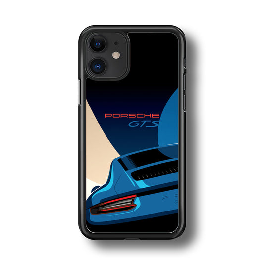 Porsche GTS Cartoon Mode iPhone 11 Case - Carneyforia