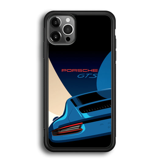 Porsche GTS Cartoon Mode iPhone 12 Pro Case - Carneyforia