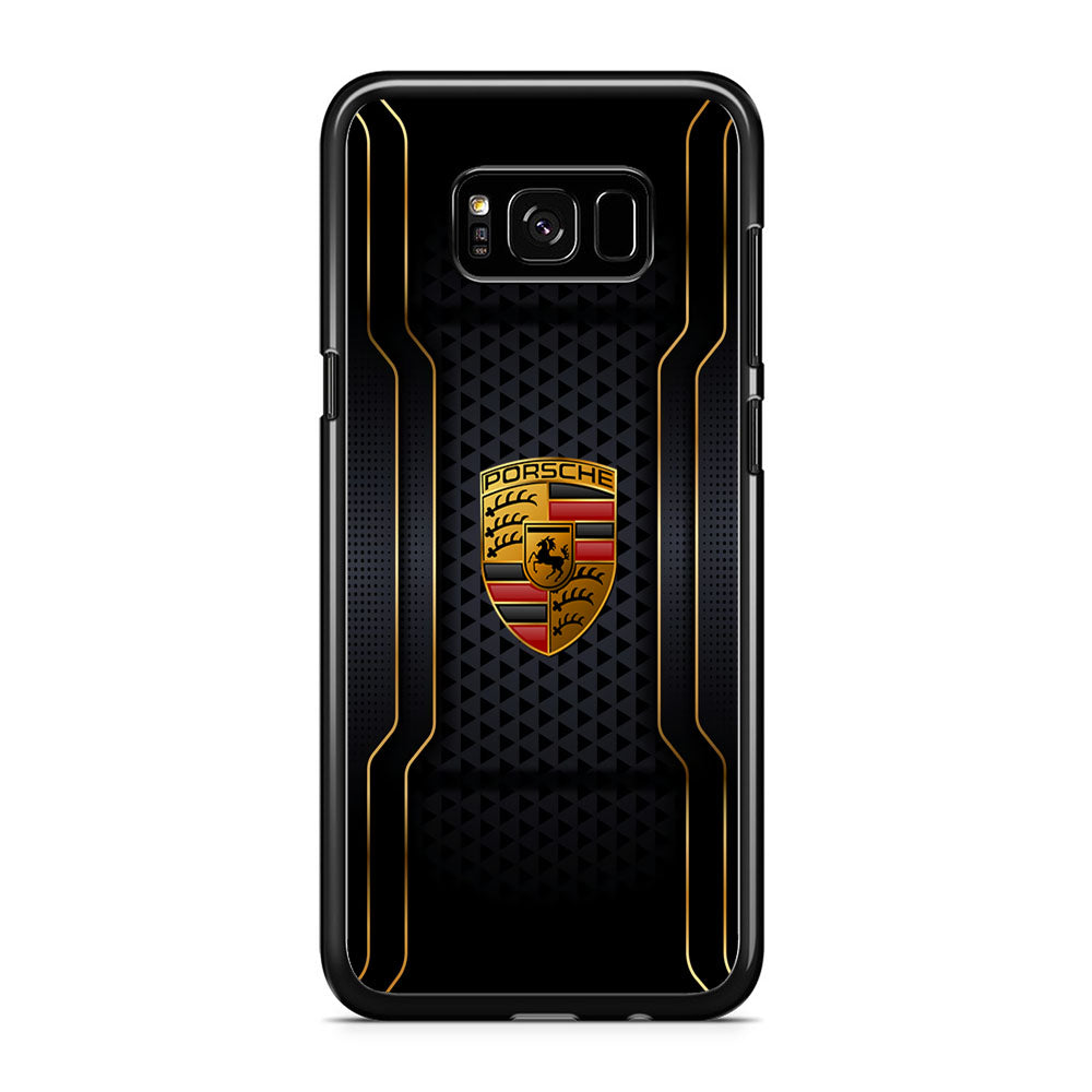 Porsche Line in Gold Samsung Galaxy S8 Case - Carneyforia