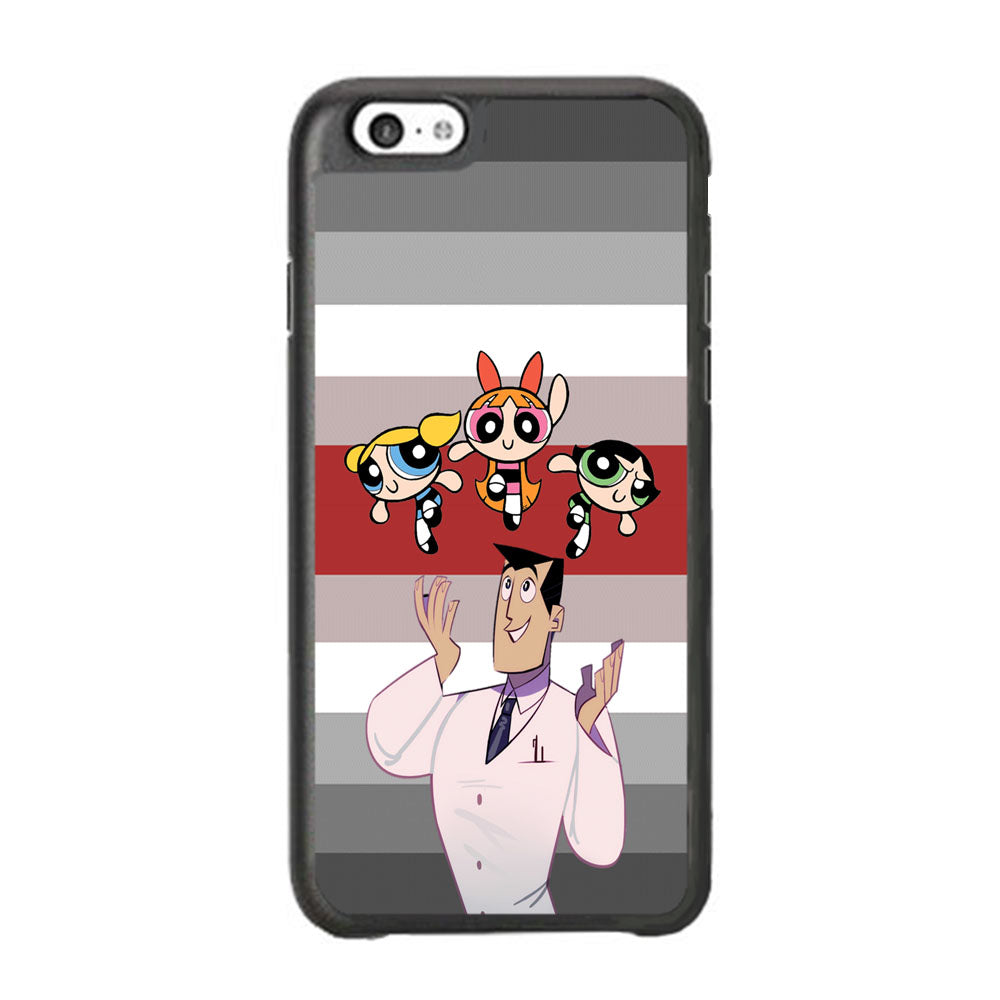 Powerpuff Girl With Professor Utonium iPhone 6 | 6s Case - carneyforia