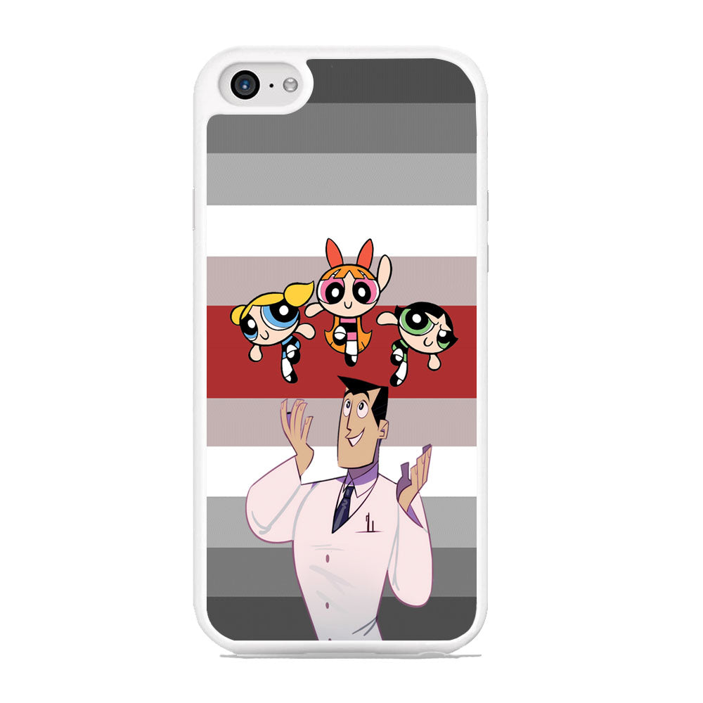 Powerpuff Girl With Professor Utonium iPhone 6 | 6s Case - carneyforia