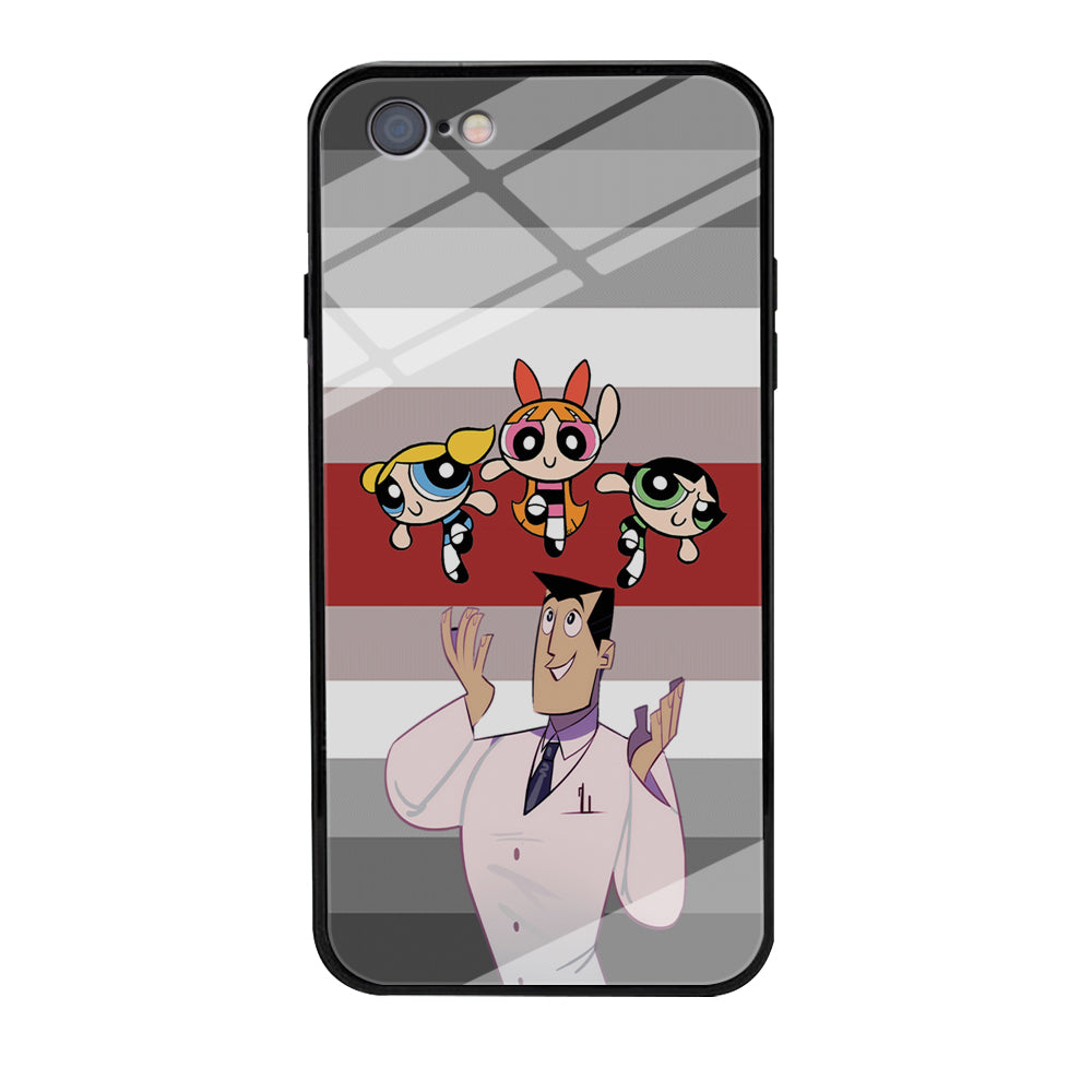 Powerpuff Girl With Professor Utonium iPhone 6 | 6s Case - carneyforia
