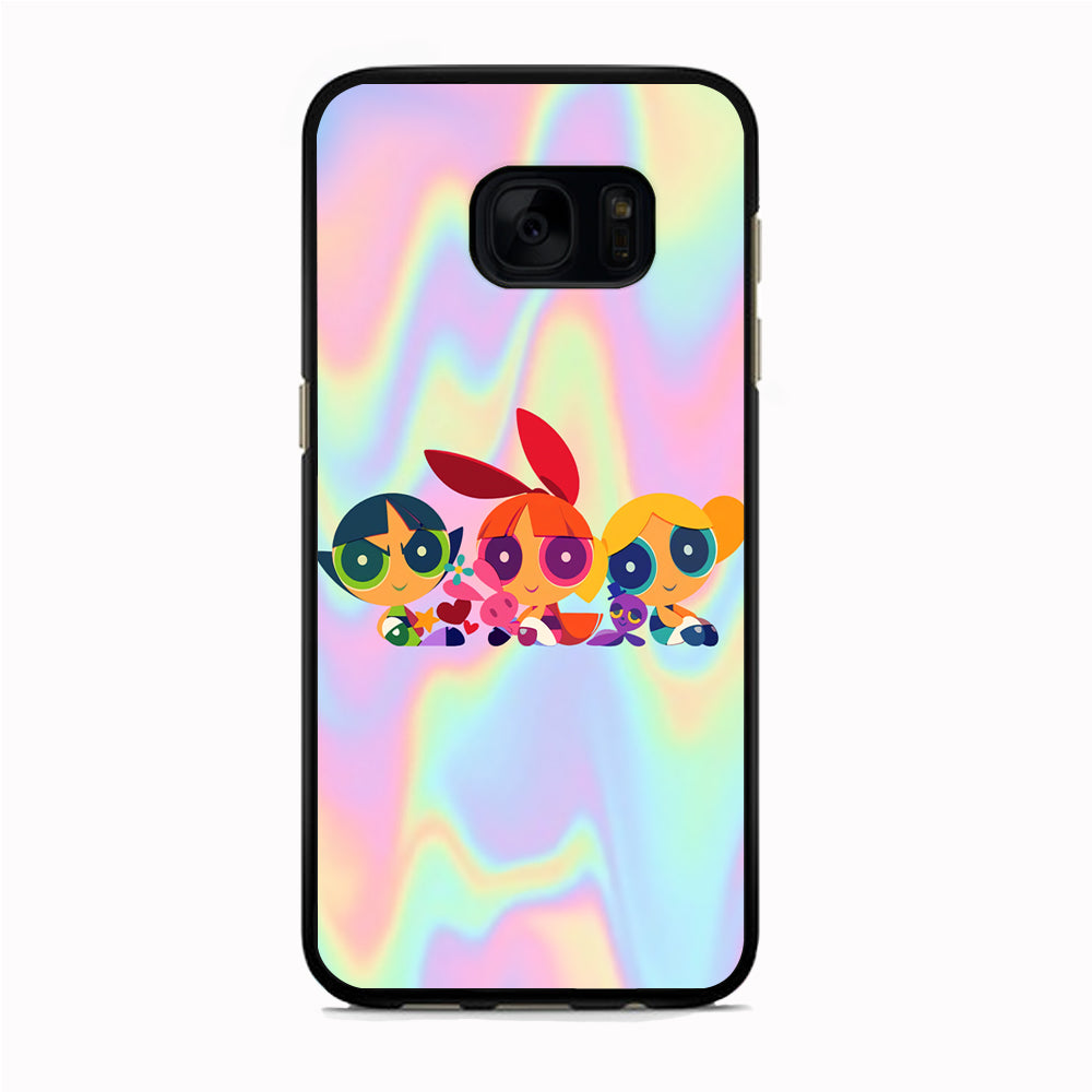 Powerpuff Girls Rainbow Life Samsung Galaxy S7 Edge Case