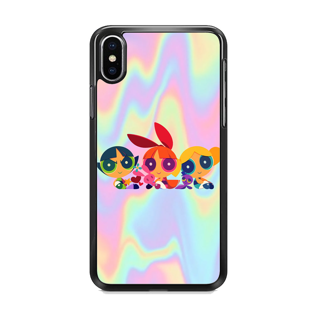 Powerpuff Girls Rainbow Life iPhone X Case