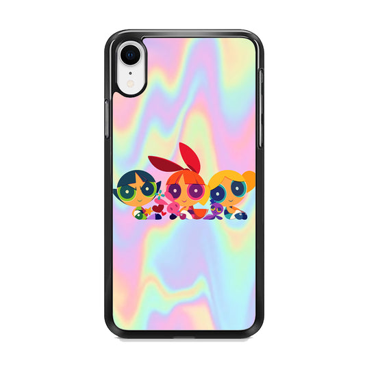 Powerpuff Girls Rainbow Life iPhone XR Case