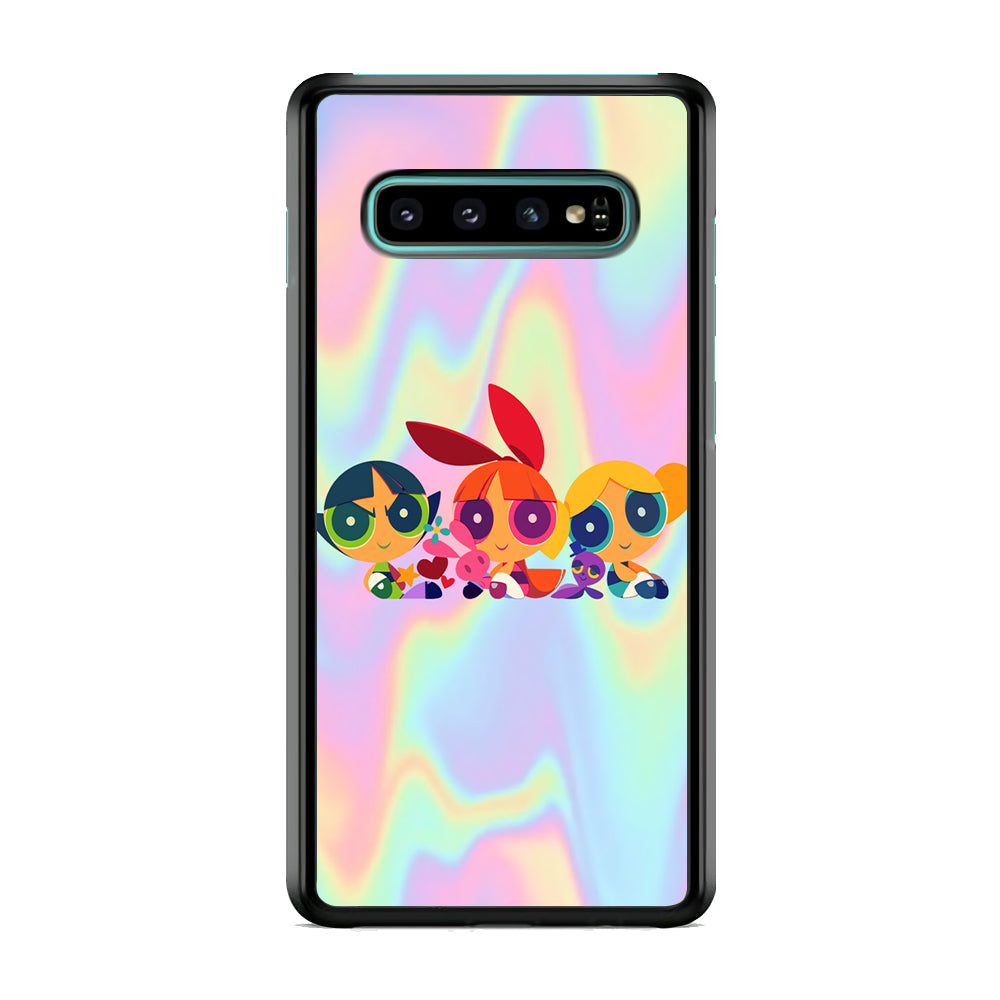 Powerpuff Girls Rainbow Life Samsung Galaxy S10 Case