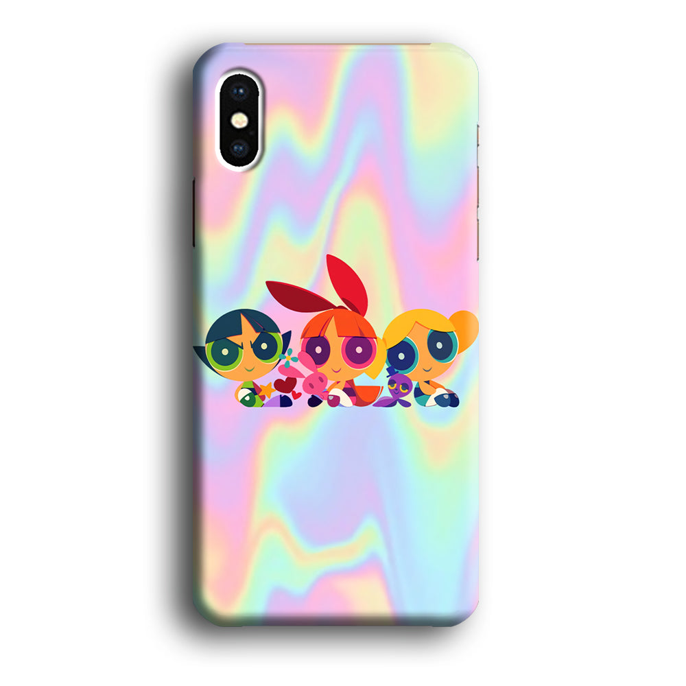 Powerpuff Girls Rainbow Life iPhone X Case