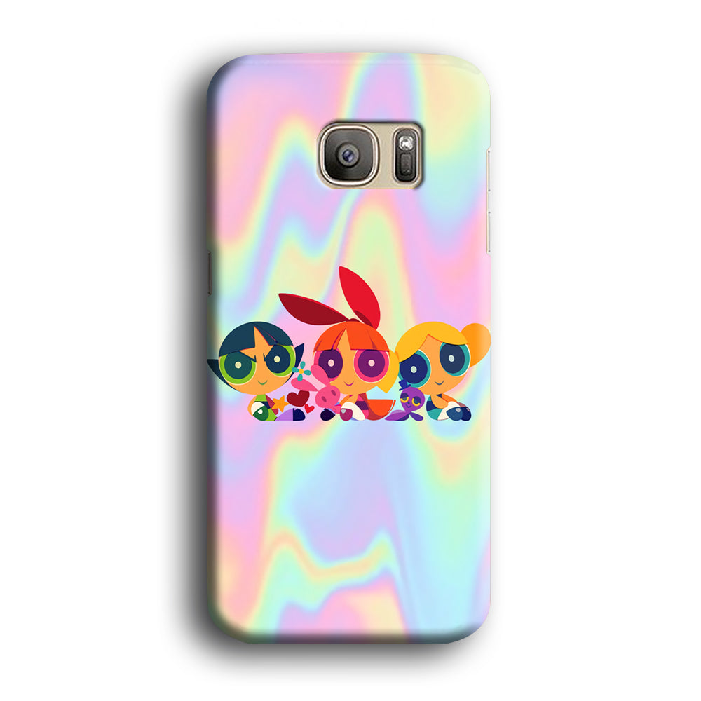 Powerpuff Girls Rainbow Life Samsung Galaxy S7 Edge Case