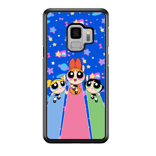 Powerpuff Girls Sky Blue Samsung Galaxy S9 Case