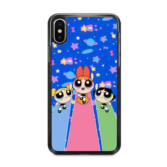 Powerpuff Girls Sky Blue iPhone X Case
