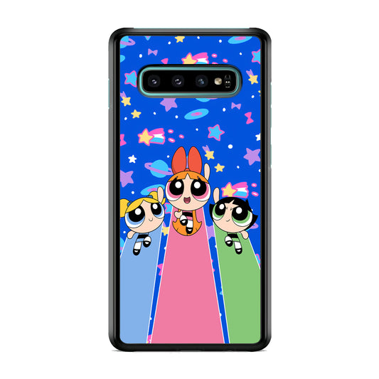 Powerpuff Girls Sky Blue Samsung Galaxy S10 Case